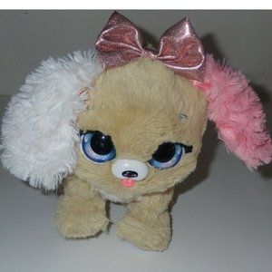 Present Pets PRINCESS Fancy PUPPY Dog‎ Interactive Plush Pet Toy 9" Tested!